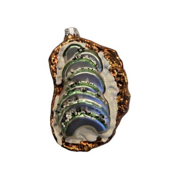 New AVACADO TOAST GLASS Food CHRISTMAS Tree ORNAMENT - Picture 2 of 3